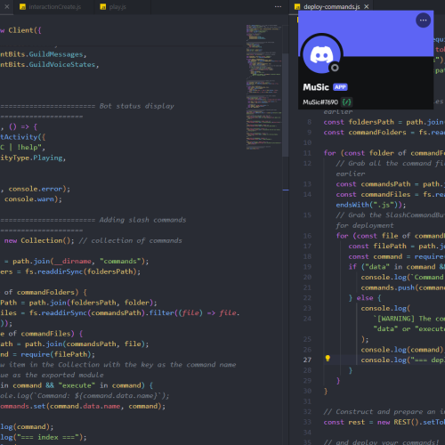 Discord Music Bot Project